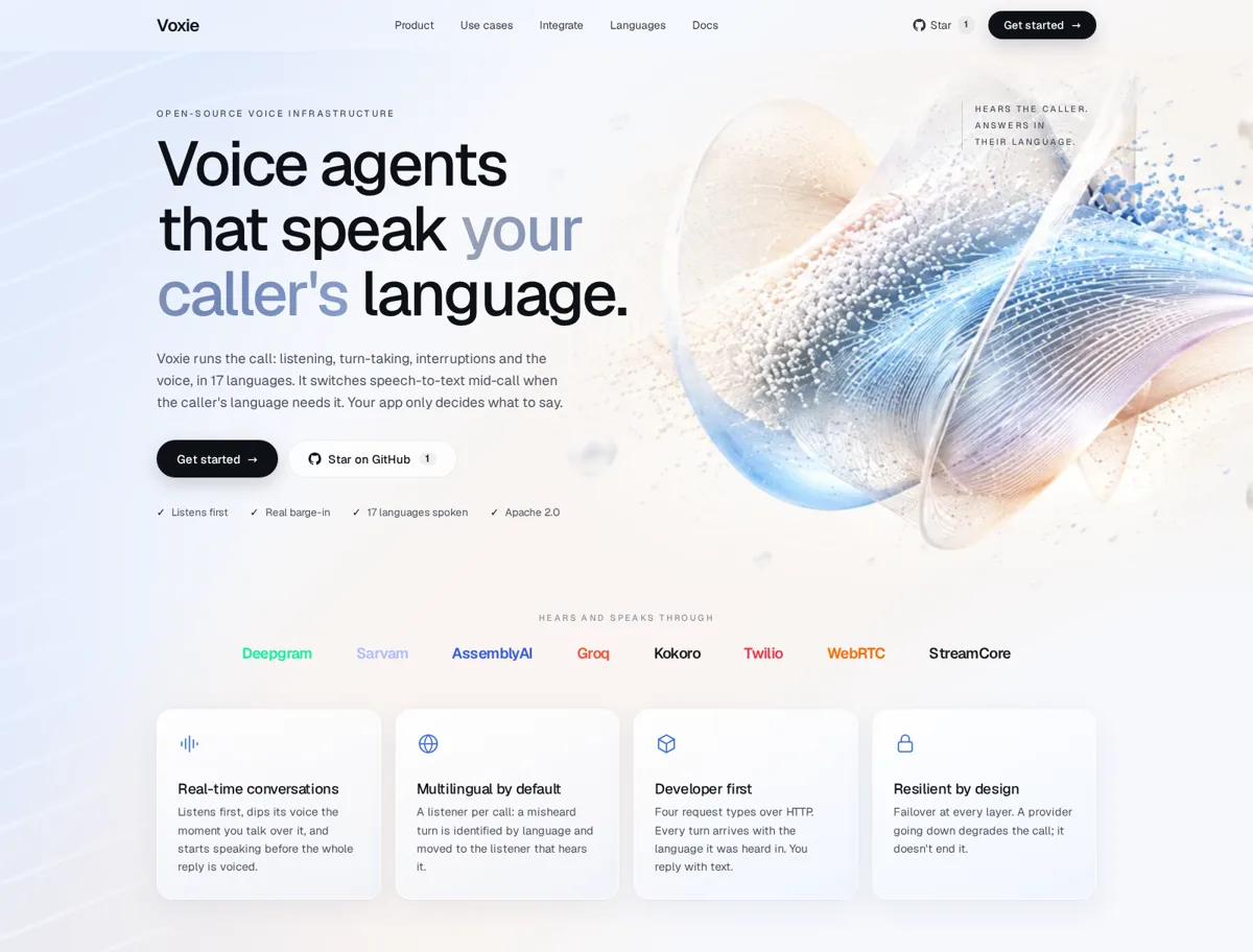 Voxie website